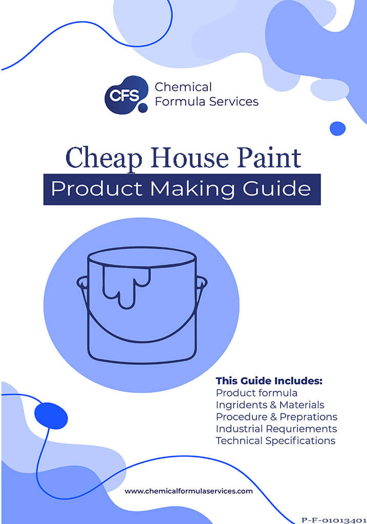 Cheap House Paint White Paint Formula