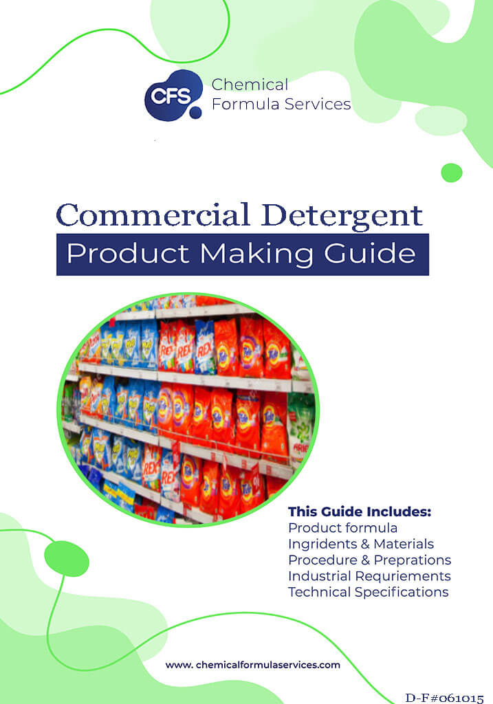 Commercial Detergent Making Formulation