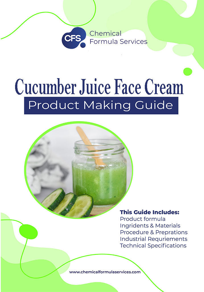Cucumber Juice Face Cream Formula