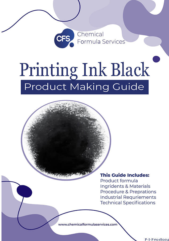 Printing Ink Black Formula