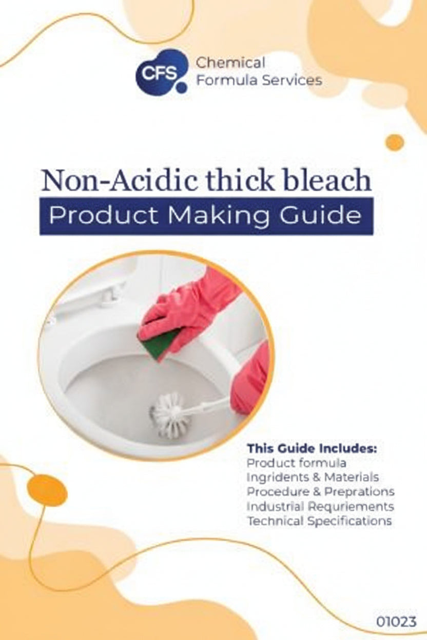 Thick Bleach For Toilet Formula