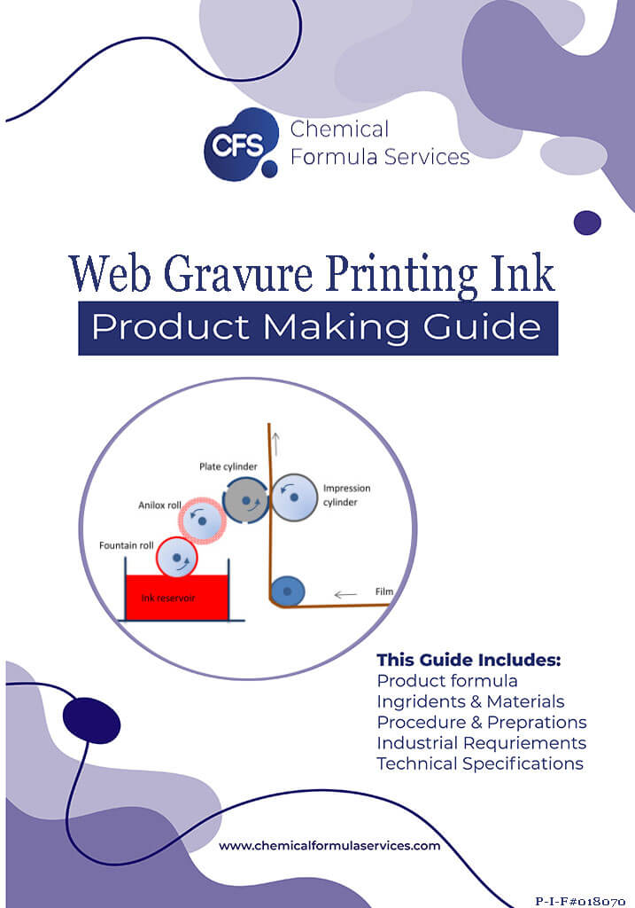 Web Gravure Printing Ink formula