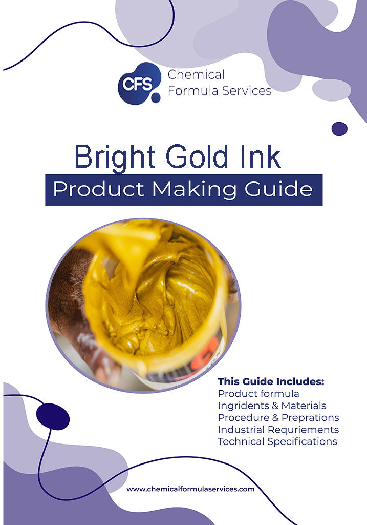 Bright Gold Ink Formulations