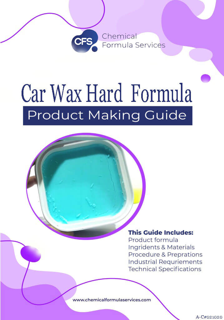 Hard Wax Car Polish Formula