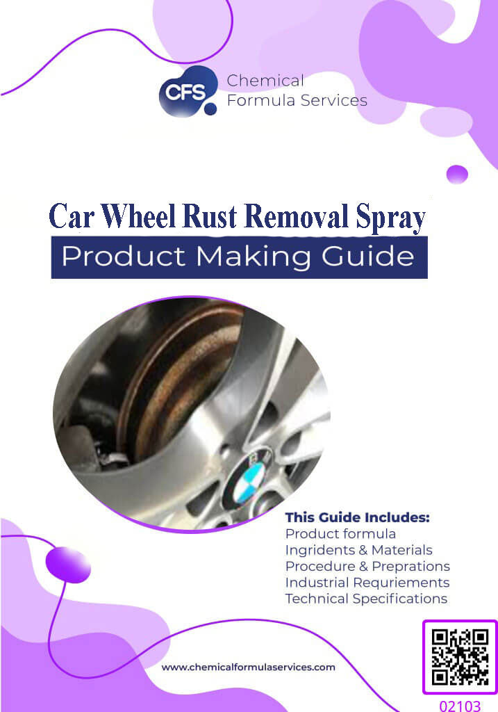 Car Wheel Rust Remover Spray Formula