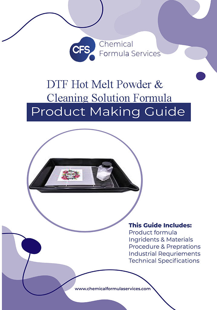 DTF Hot Melt Powder & Cleaning Solution Formula