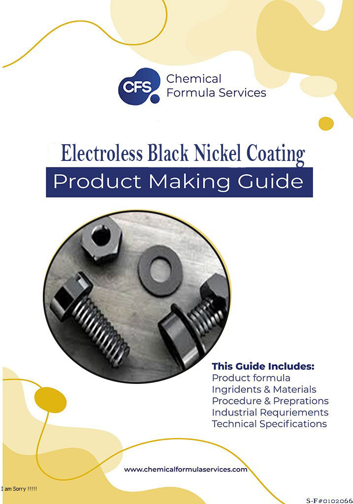 Electroless Black Nickel Coating