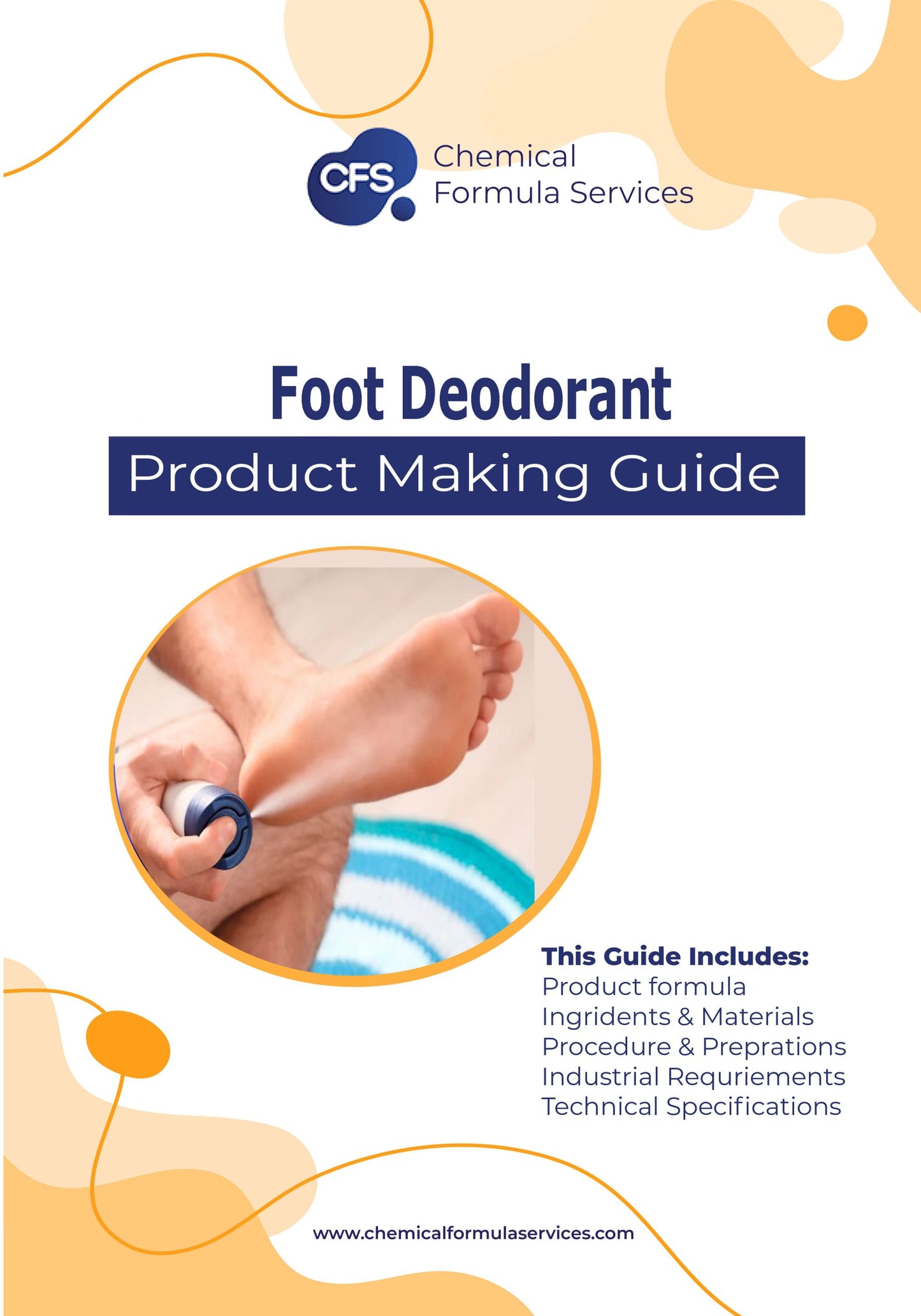 Foot Deodorant Spray Formulation