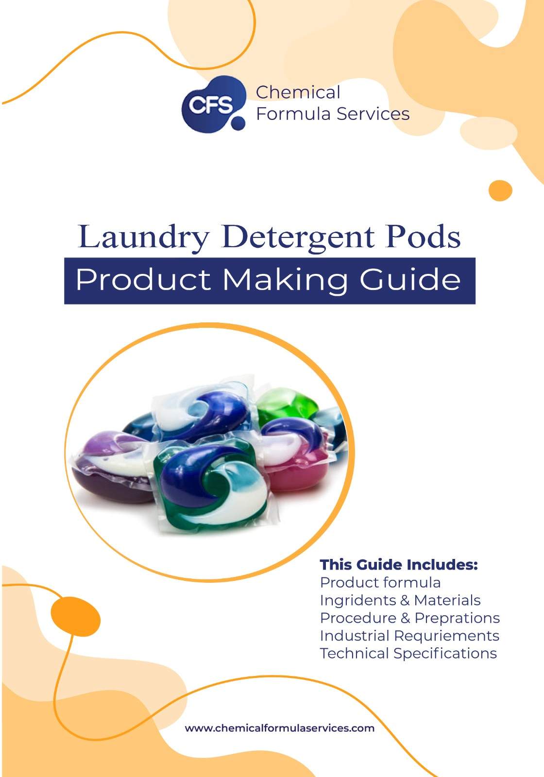 Laundry Detergent Pods Formula
