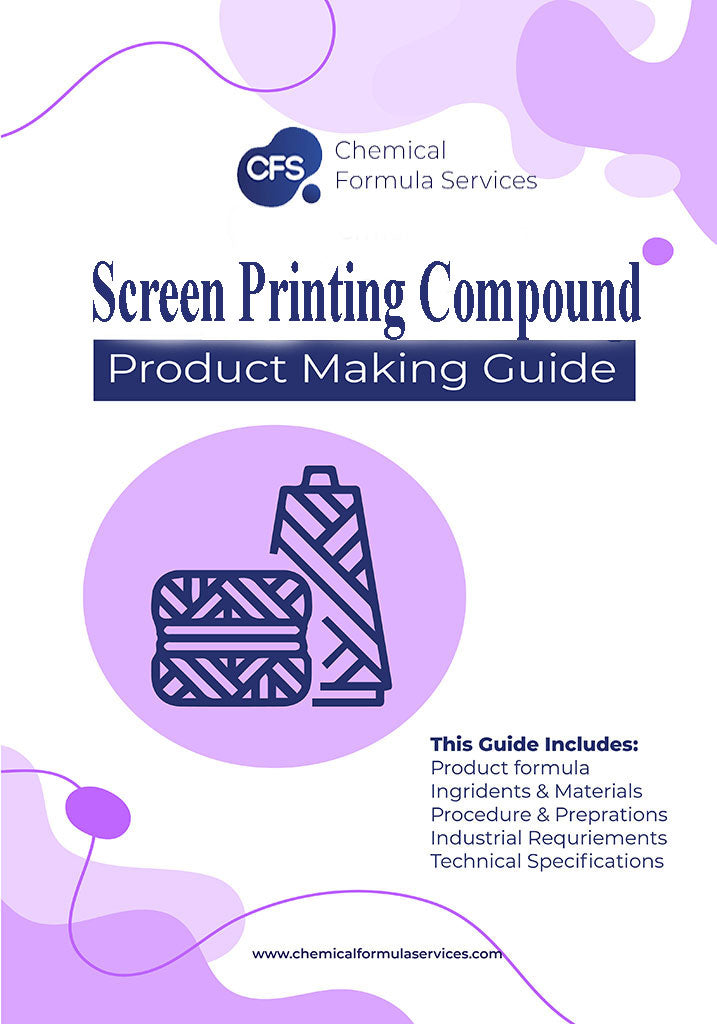 Textile Screen Printing Ink Formula