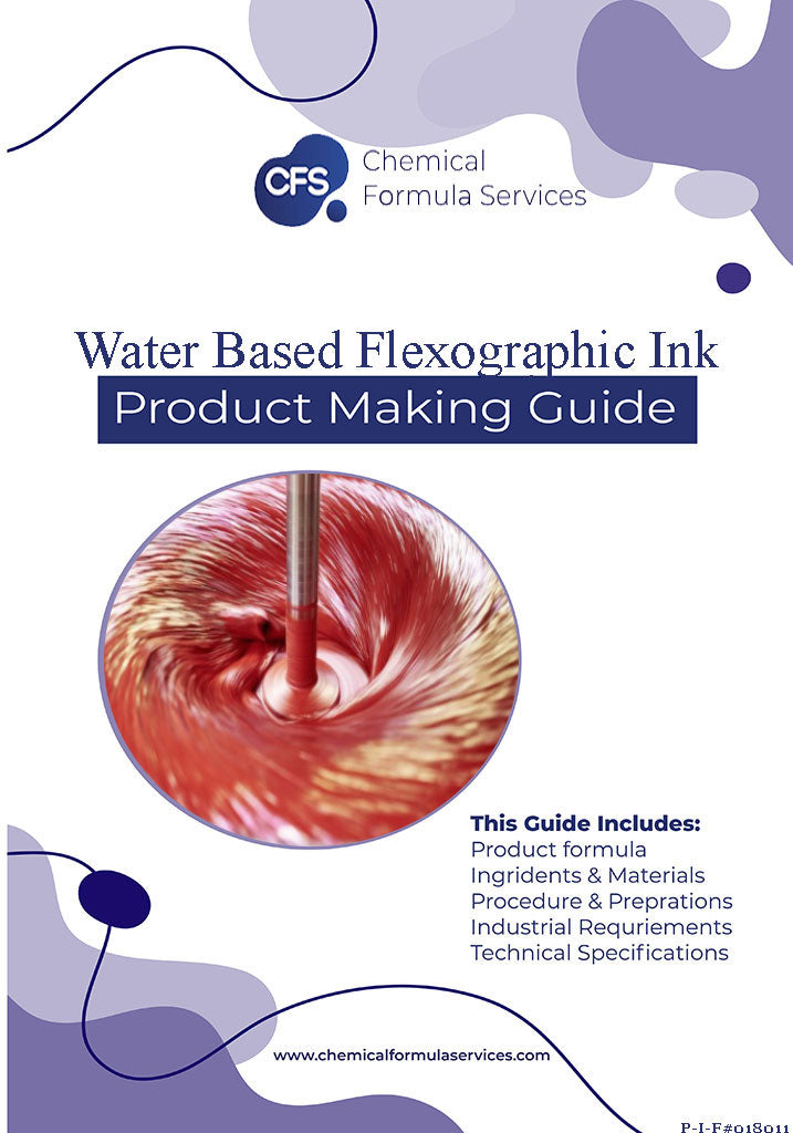 Water Based Flexographic Ink Formula