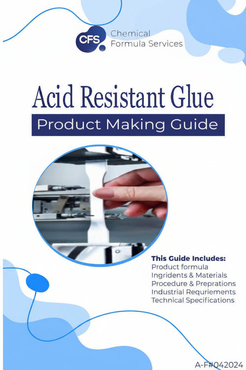 Acid Resistant Glue Formulation
