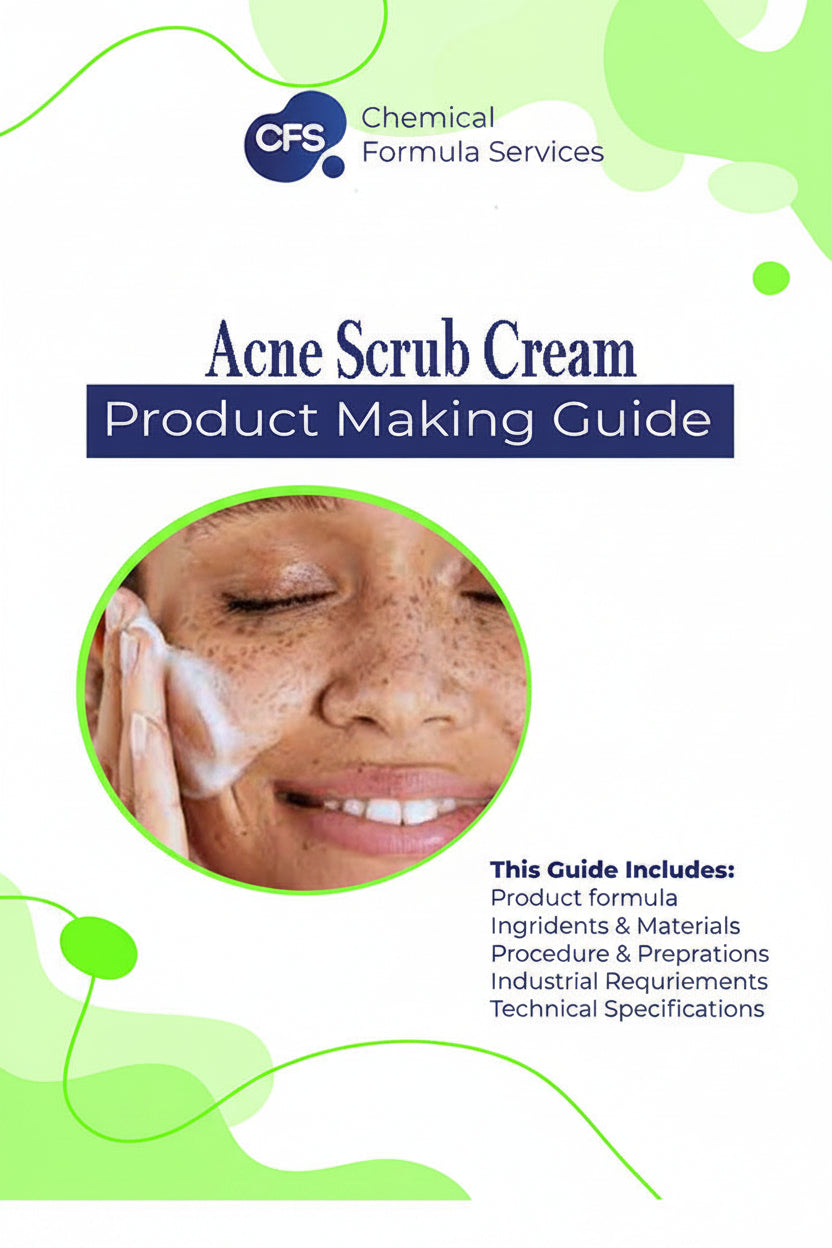 Acne Scrub Cream Formula