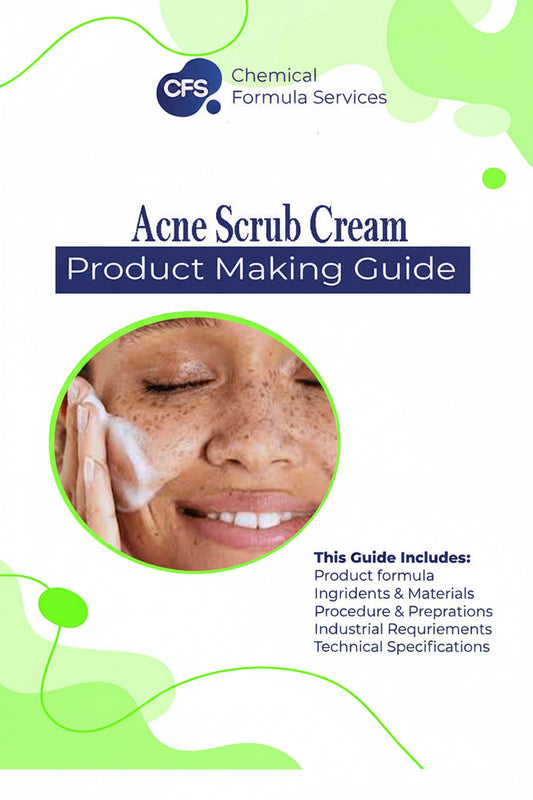 Acne Scrub Cream Formula