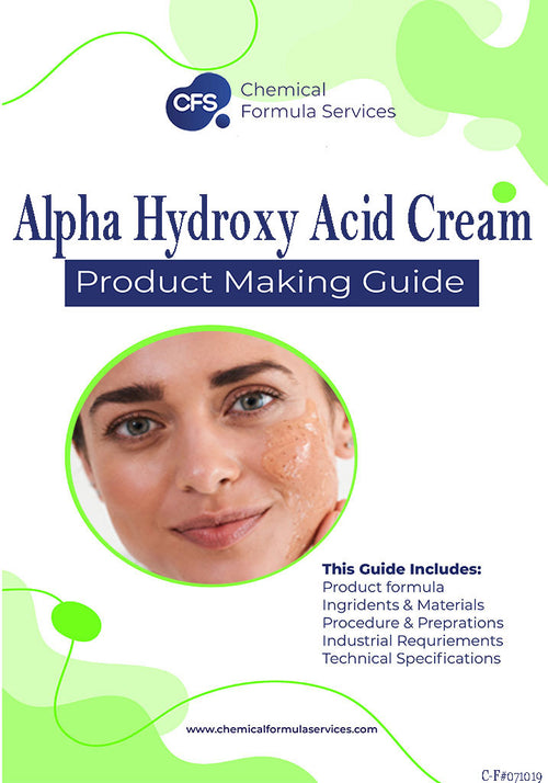 Alpha Hydroxy Acid Cream Formulation