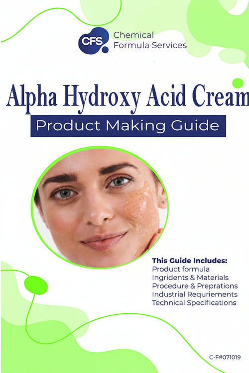 Alpha Hydroxy Acid Cream Formulation