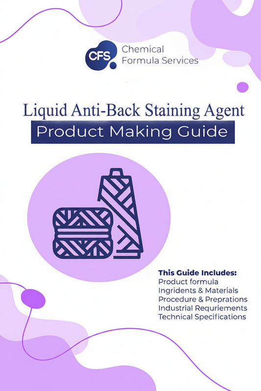 Anti-Back Staining Agent Formula