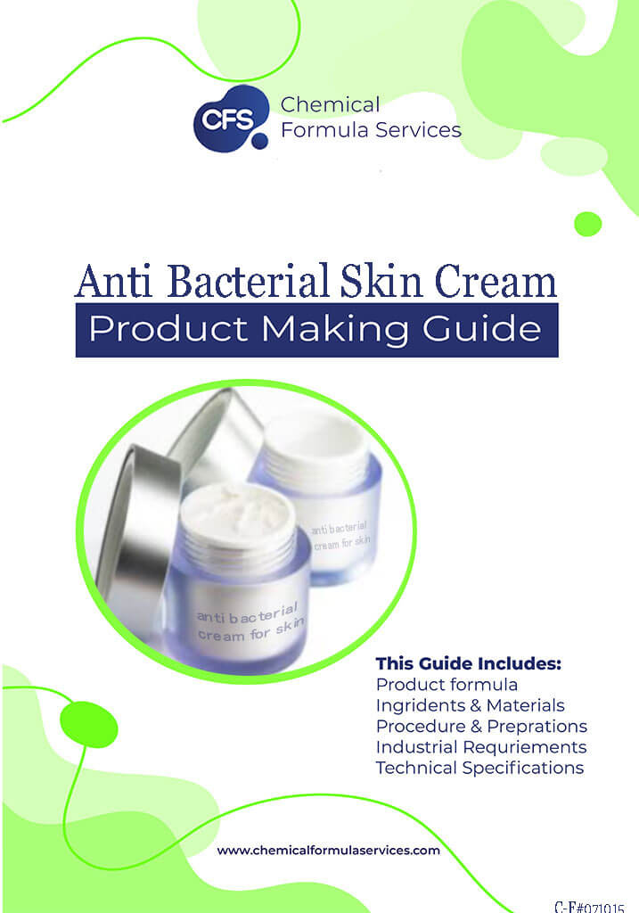 Anti Bacterial Skin Cream Formula