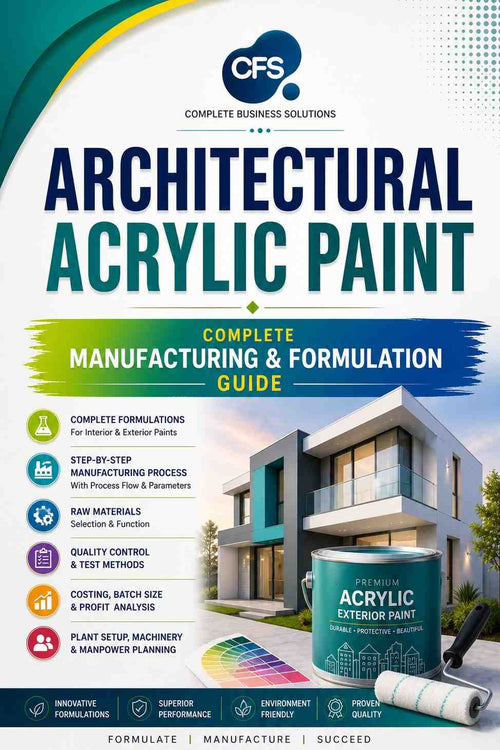 Architectural Acrylic Paint Manufacturing Formula