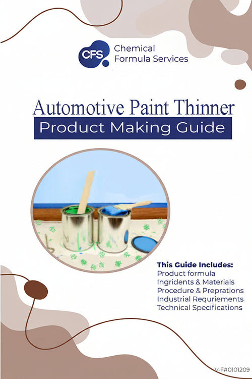 Automotive Paint Thinner Formula