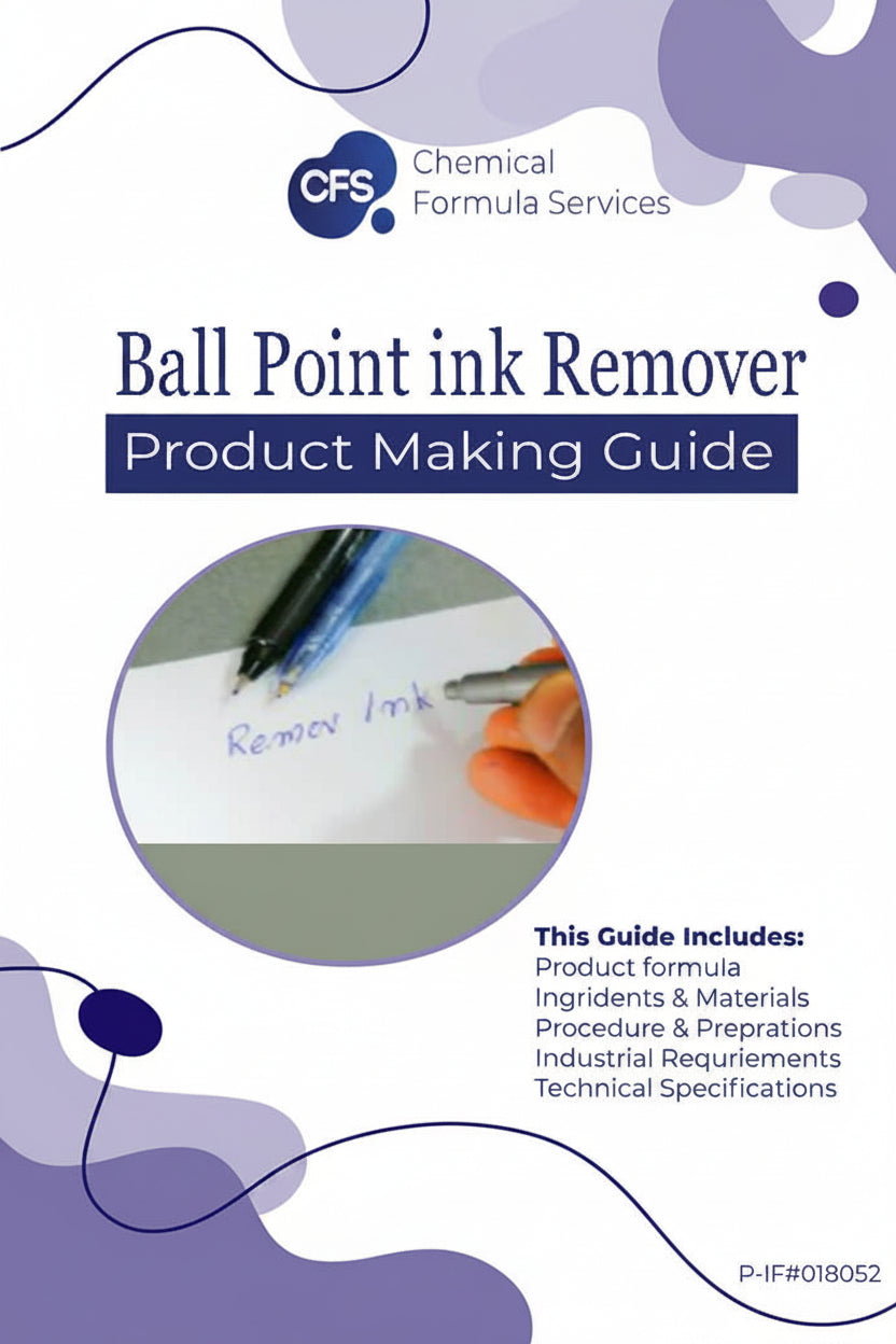 Ballpoint Ink Remover Formula