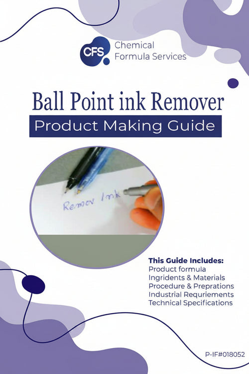 Ballpoint Ink Remover Formula