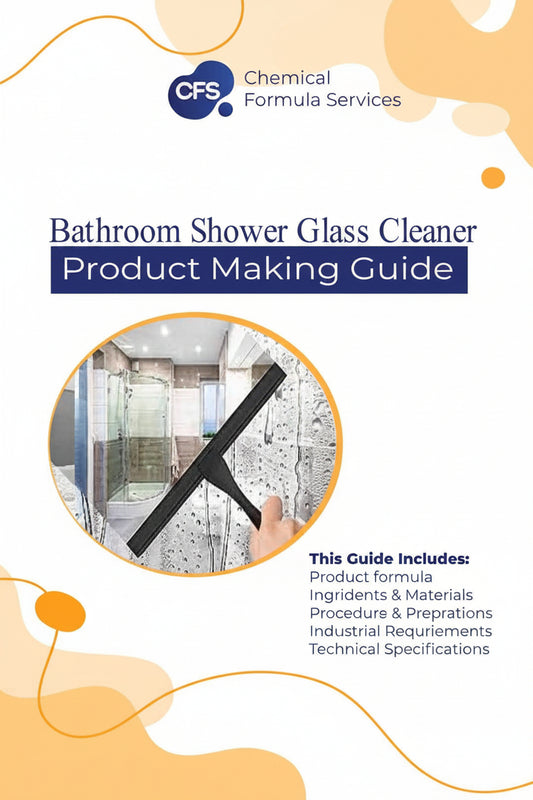Bathroom Shower Glass Cleaner Formula