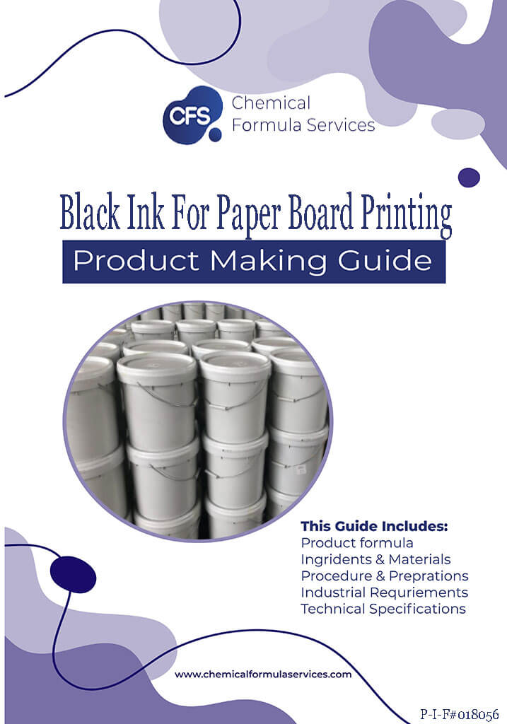 Black Ink for Paper Board Printing
