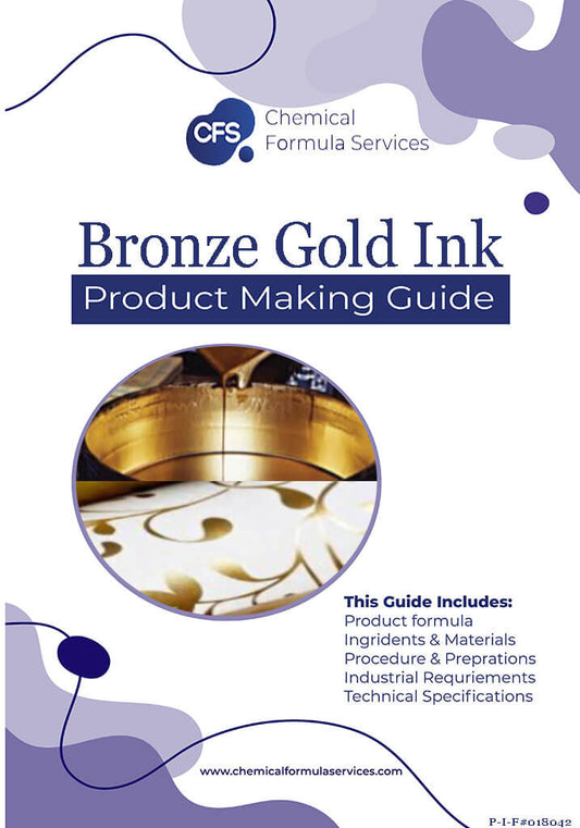 Bronze Gold Ink Formulation