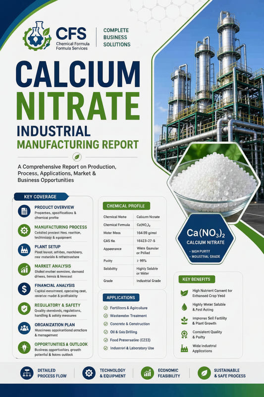 Calcium Nitrate Industrial Manufacturing Report