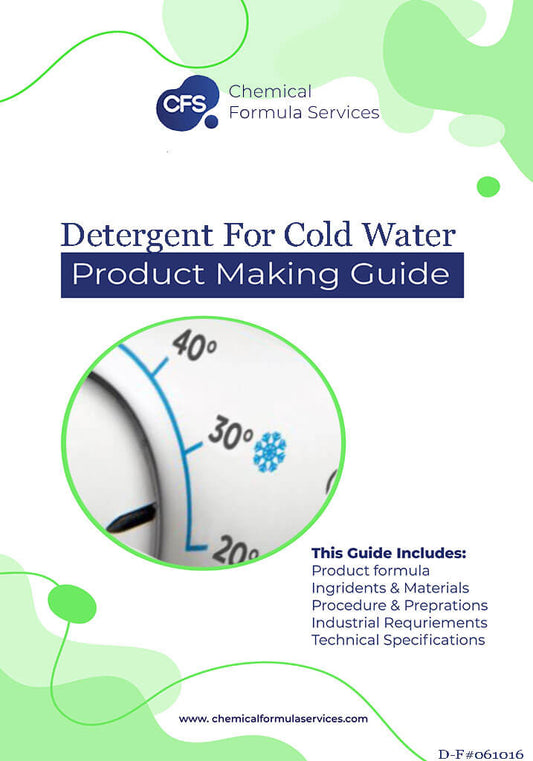 Detergent For Cold Water Formula
