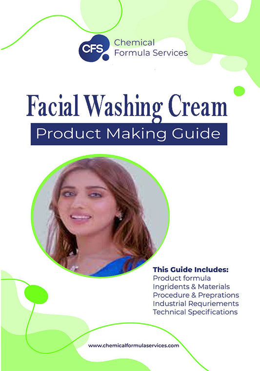 Facial Washing Cream Formula