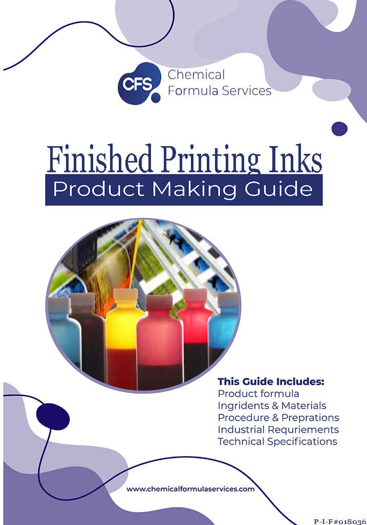 Finished Ink Formula for Printing