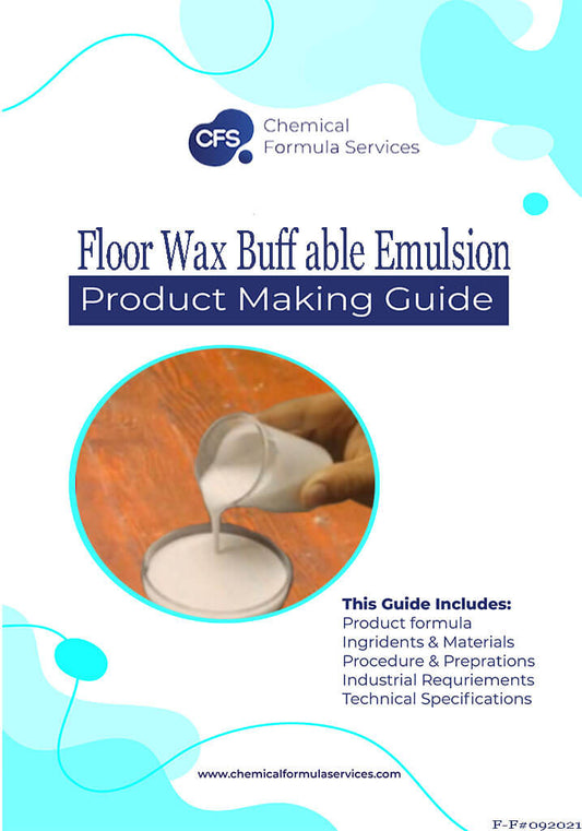 Floor Wax Buffable Emulsion Formulation