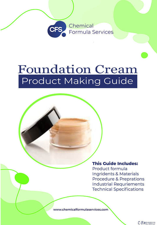 Foundation Cream Formulation