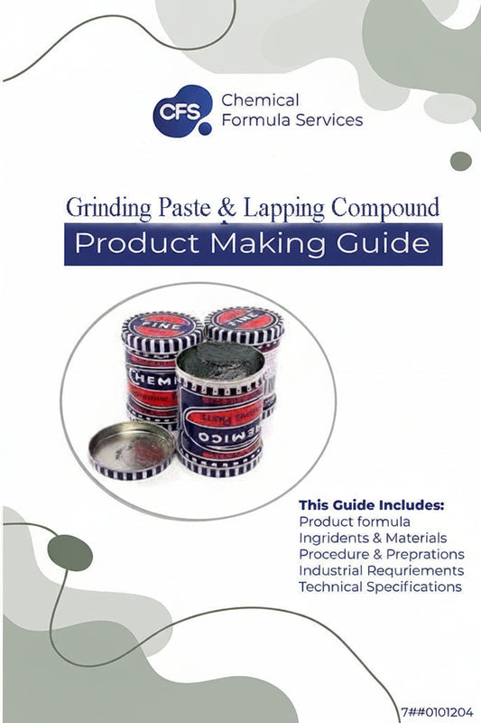 Grinding Paste & Lapping Compound Formulation