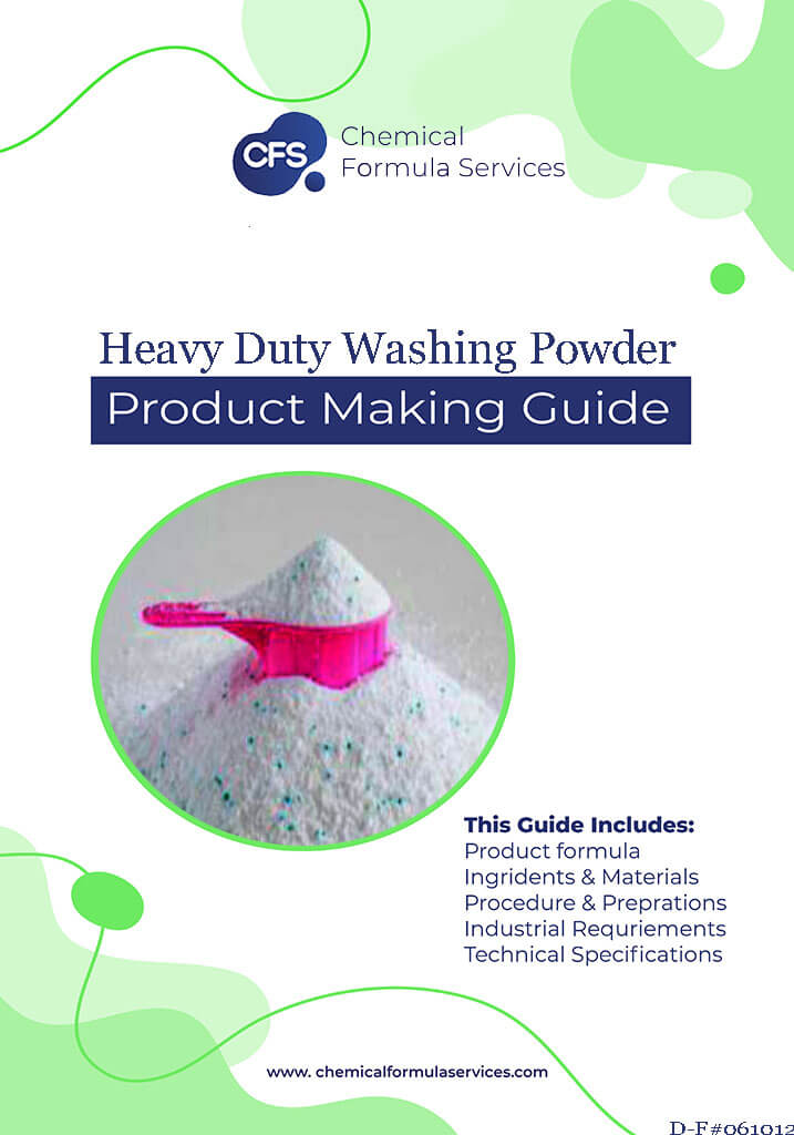 Heavy Duty Washing Powder Formula
