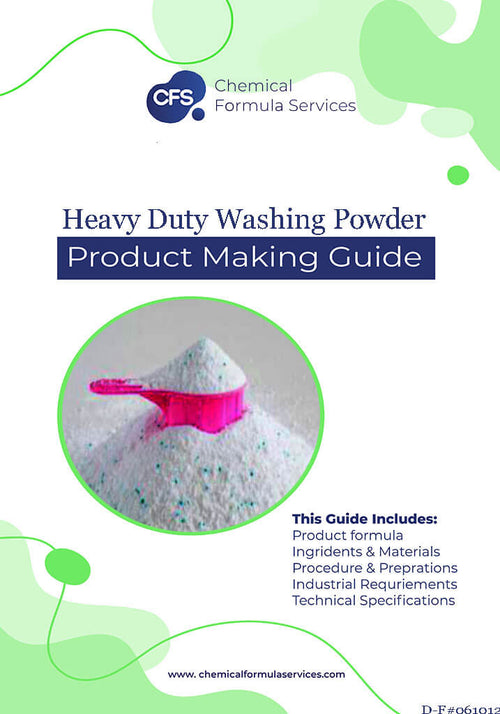 Heavy Duty Washing Powder Formula