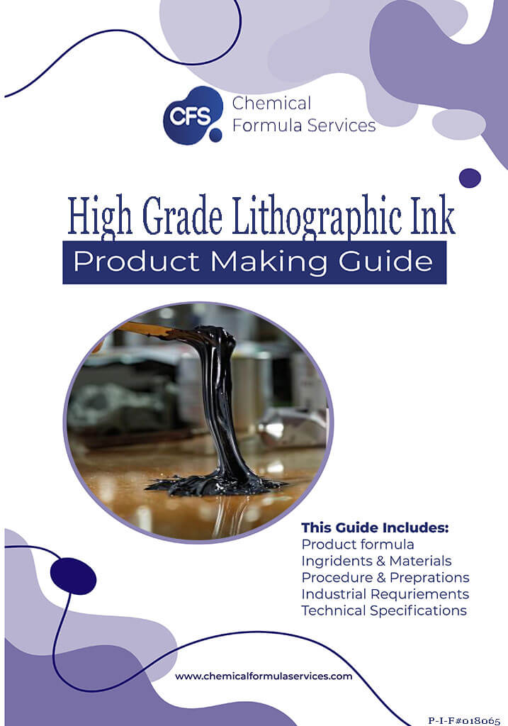 Lithographic Ink Formulation