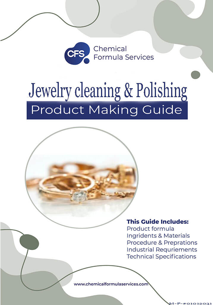 Jewelry cleaning and polishing Formula
