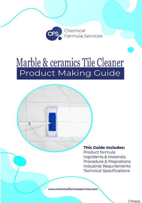 Marble and Ceramics Tile Cleaner Formulation