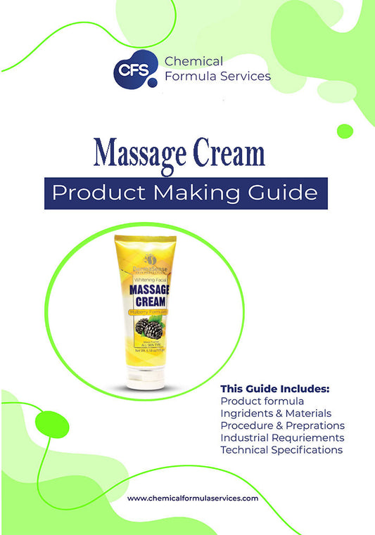 Massage Cream Formula