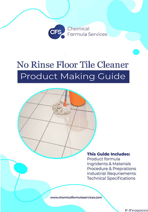 No Rinse Floor Cleaner for Tile Formula