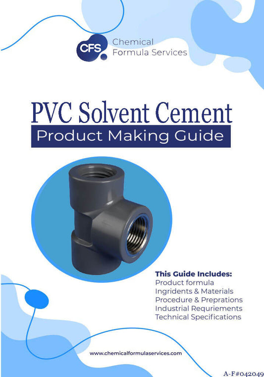 PVC Solvent Cement Formulation