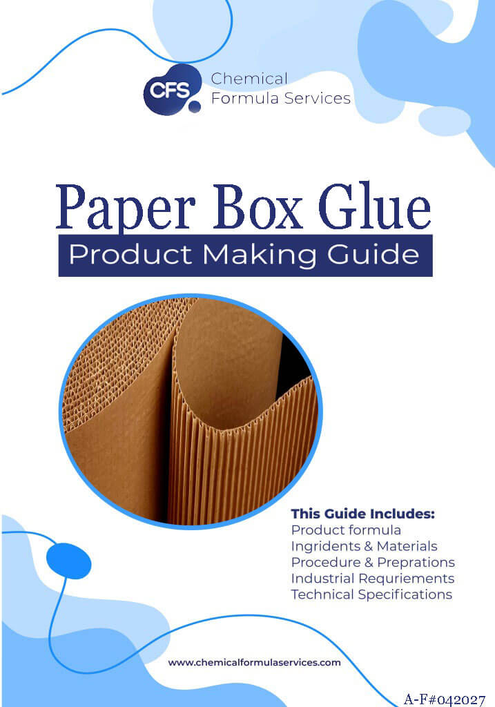 Paper Box Glue Formulation