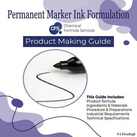 Permanent Marker Ink Formulation