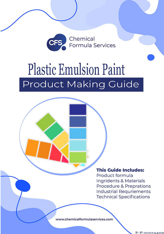 Plastic Emulsion Paint Formula