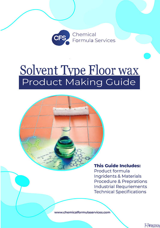 Solvent Based Floor Wax Formula