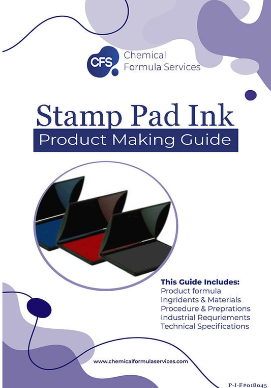 Stamp Pad Inks Formula