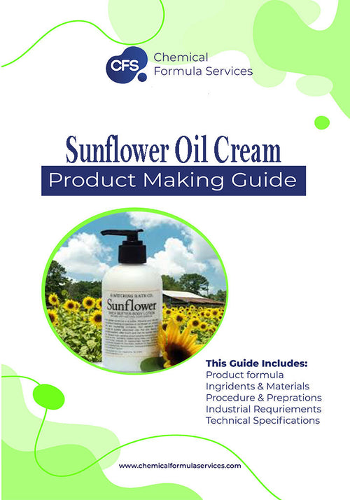 Sunflower Oil Cream Formulation
